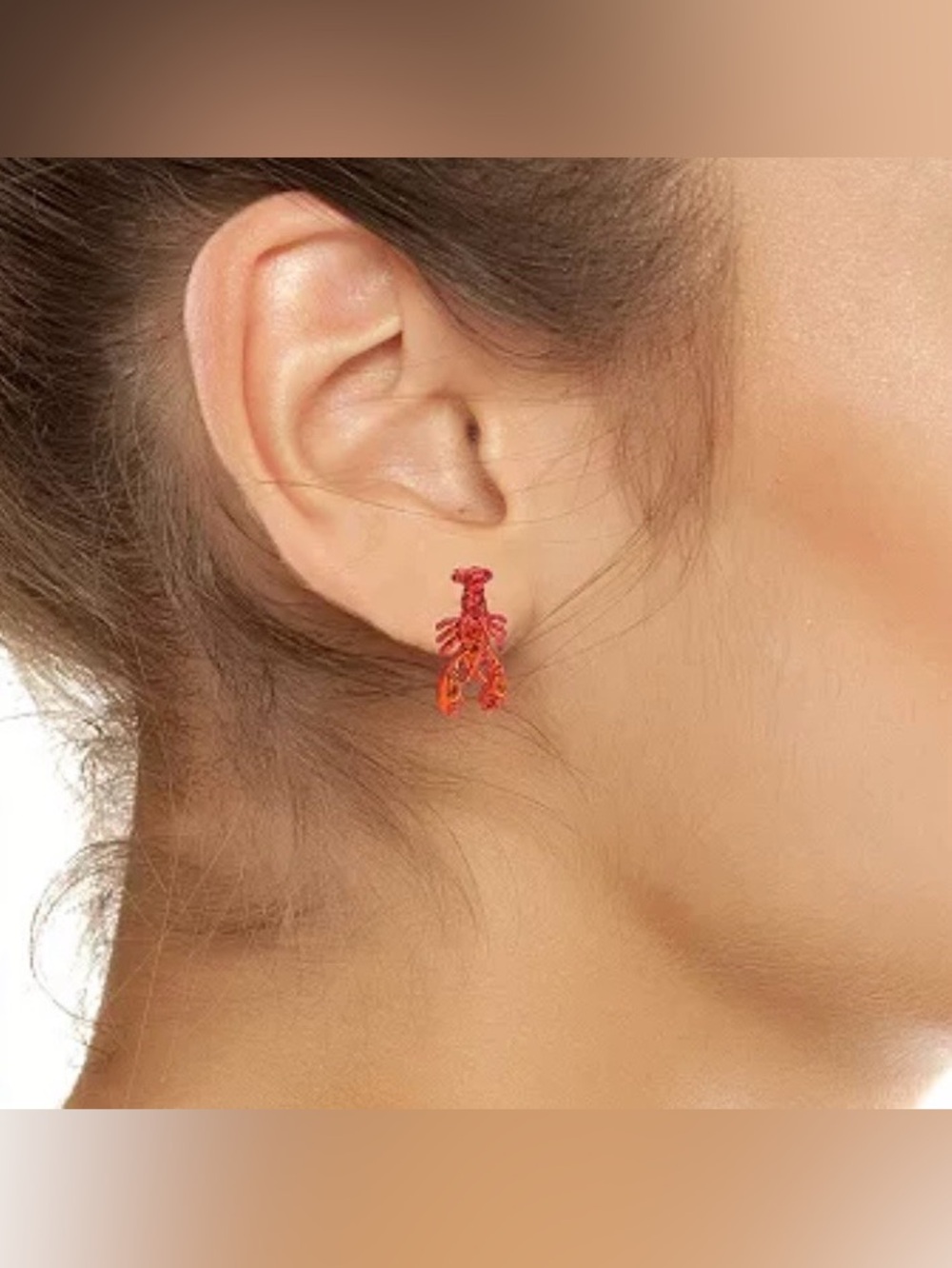 NWT Betsey Johnson Mermaid Jewels Lobster Stud Earrings